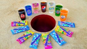 ВИДЕО ДЛЯ ДЕТЕЙ. ФАНТА, КОЛА, МЕНТОС. БОЛЬШОЙ ВЗРЫВ