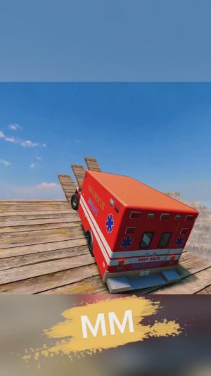 Машинки Мультики про машинки 56 #beamng #beamngDrive #shorts #машинки #аварии #бимка #МирМашинок