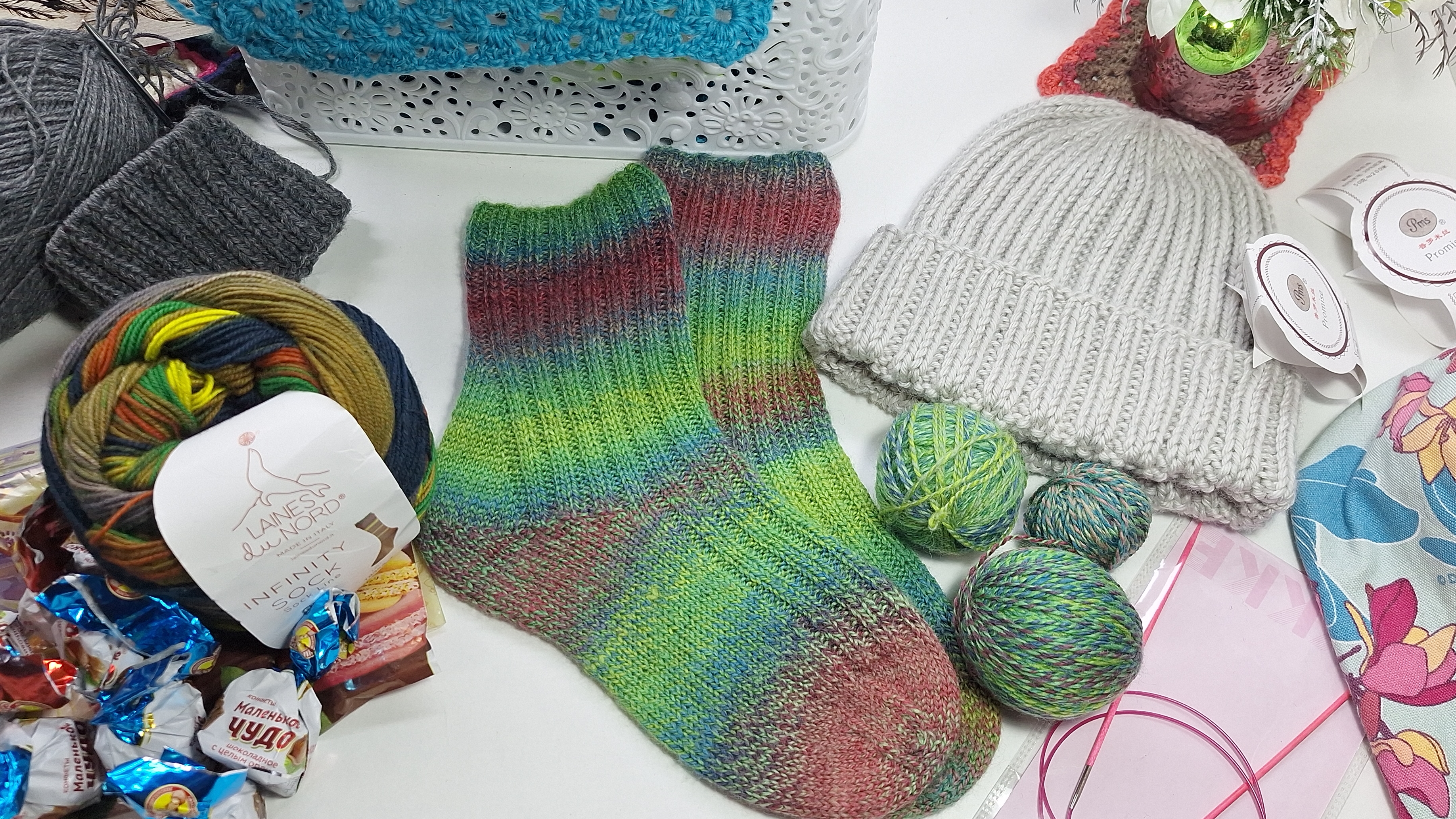 СП "Ликвидация 7" неделя 4// Вязовлог 6'26// Вяжу квадраты// Новые процессы// 2 готовые работы смотреть онлайн