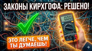 Законы Кирхгофа - база для электриков