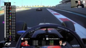 Formula 2 2023 - 2 гонка ГП Абу-Даби