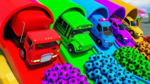 Колеса автобуса песня о бинго Сброс парашюта пожарной машины детские песенки и стишки для малышей