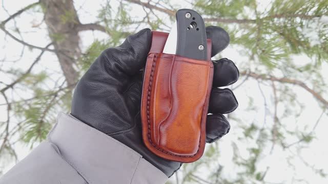 Чехол для Spyderco Shaman. смотреть онлайн