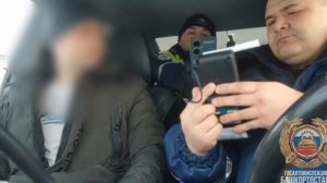 В Башкирии система «Паутина» помогла задержать пьяного водителя без прав