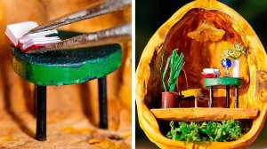 Миниатюрные поделки, которые выглядят как настоящие 🏡✨