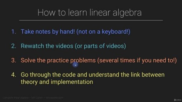 4. How best to learn from this course