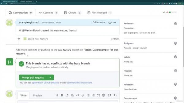 41. GitHub Pull Requests