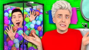 ВЛАД А4 - ПРЯТКИ в ПРЕДМЕТАХ Челлендж !