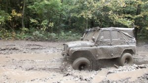 Горные просторы и наш надёжный УАЗ