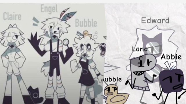 FPE Object Show AU — Meet the characters! Познакомьтесь с персонажами! смотреть онлайн