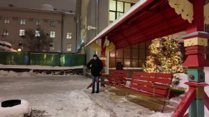 ЗИМНЯЯ ПРОГУЛКА ПО МОСКВЕ ✨ Заснеженные улицы столицы