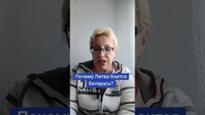 Почему Литва боится Беларусь?