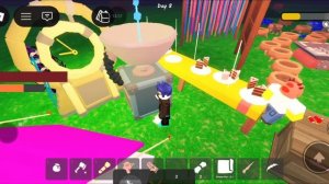 Я на празднике обновить пати в 99 ночей в лесу Roblox 🎂🎉🎉✨️🎉🎉🔥🔥🔥