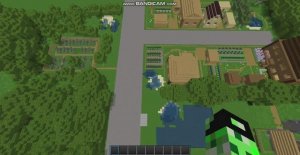 СЕЛО В MINECRAFT 1 СЕРИЯ ЖИЛЫЕ ДОМА И КЛАДБИЩЕ