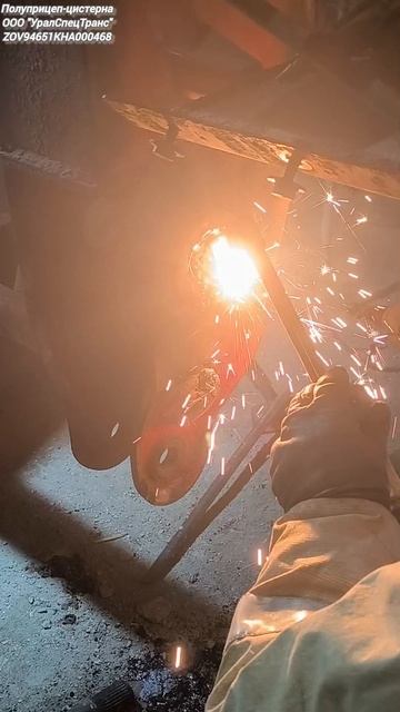 Капитальный ремонт ходовой части Полуприцеп цистерны 40³м