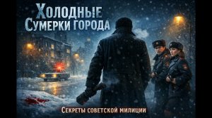 Аудиокнига полностью. Детектив. «Холодные сумерки города» Книга 1 из 2