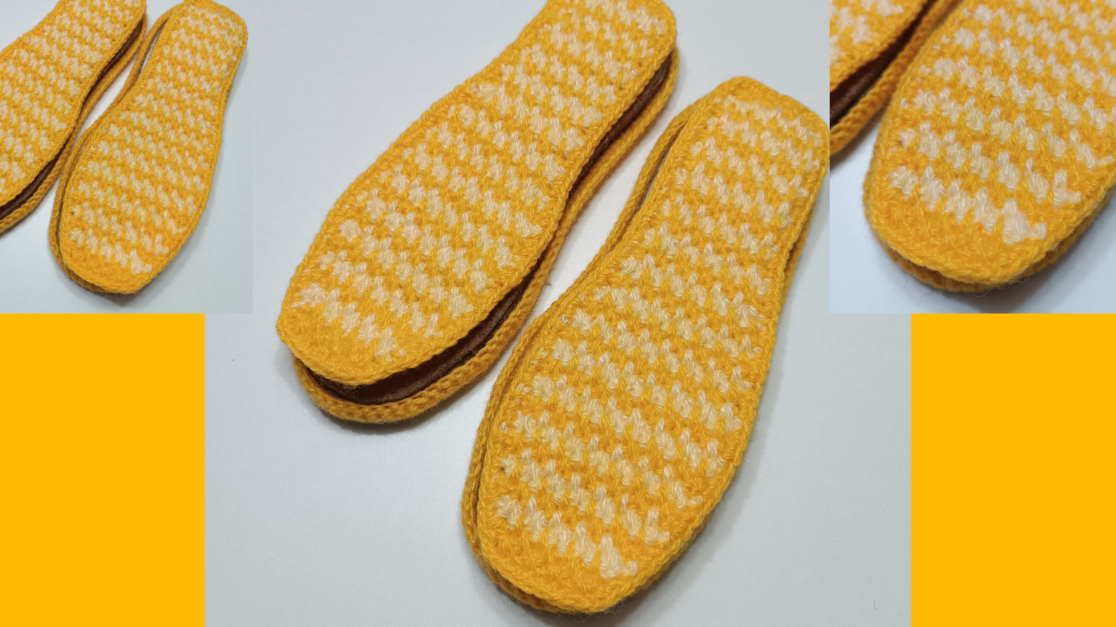 🌼Вязаные СТЕЛЬКИ крючком 🌼.Подробный МК 🌼