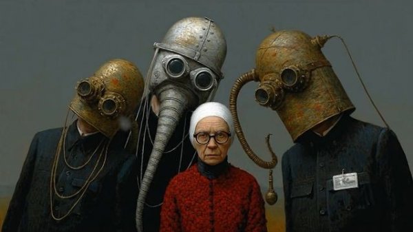 AI Music Video - House Of The Bizarre  - 4K-(2160p30)