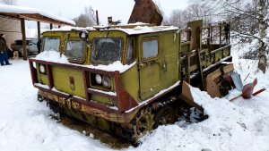 АТС-59Г 1974 почему его оставили в огороде на 25 лет?