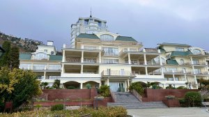 КРЫМ. SPA отель Пальмира-Палац, но сначала смотрим санаторий Курпаты. Отдых в Крыму зимой.