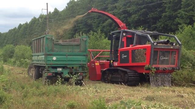 AHWI RT400 и H600: промышленный сбор биомассы