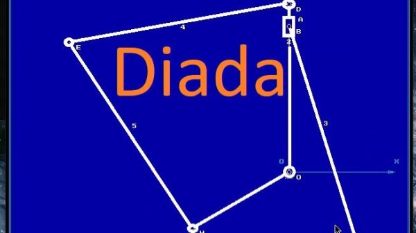 Использование программы Diada - теория механизмов и машин [Перезалив с YouTube]