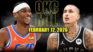 13.02.2026 | ОБЗОР МАТЧА | Оклахома-Сити Тандер - Милуоки Бакс | Highlights