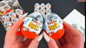 🔥 Киндер Джой Динозавры — 24 яйца сюрприз | Мультики для детей