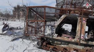 Оказание помощи мирным жителям Димитрова в ДНР