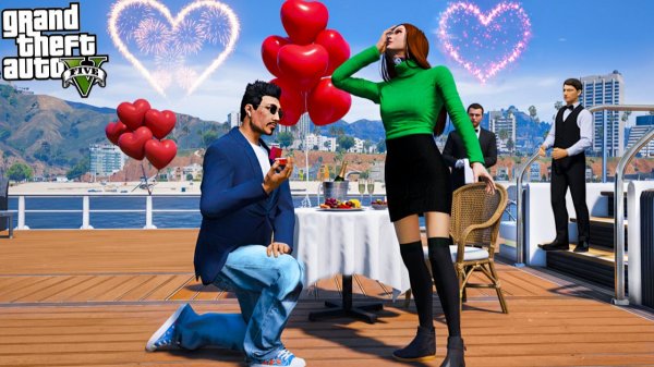 ОТЕЦ И СЫН В GTA 5 - СДЕЛАЛ ДЕВУШКЕ ПРЕДЛОЖЕНИЕ НА ЯХТЕ! ОНА СКАЗАЛА НЕТ!? 🌊ВОТЕР