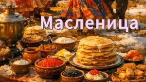 🎉 С Масленицей! Поздравительная видео открытка