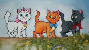 Котики  идут обычно