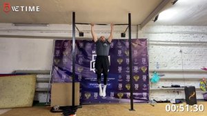 Хаванский Алексей Народные Игры ГТО иу на рекорд подтягивания