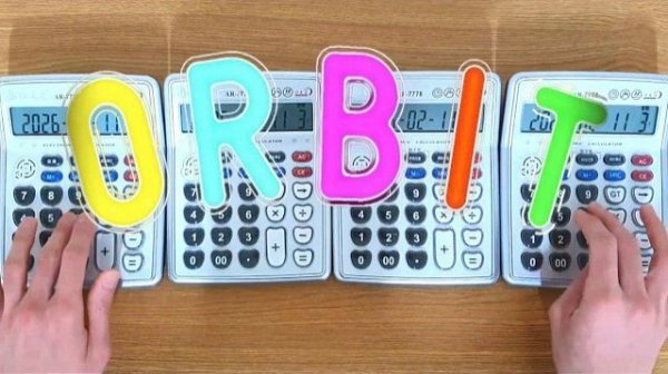 Geometry Dash - ORBIT (Calculator Cover)