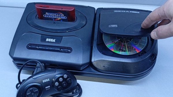 Восстановление SEGA CD2 (Mega CD2)