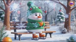 ⛄️ВЕСЁЛЫЙ СНЕГОВИК: МУЛЬТИК‑ПЕСЕНКА | Развивающие детские песни и мультики