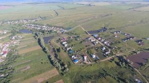 Мое село Елизарьево. Высота 1,5 км.