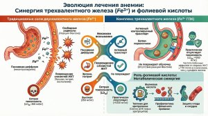 Опасность сульфата железа и современные альтернативы в терапии железодефицитной анемии