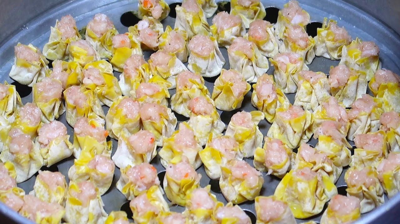 Китайские куриные сиу май — паровые димсамы