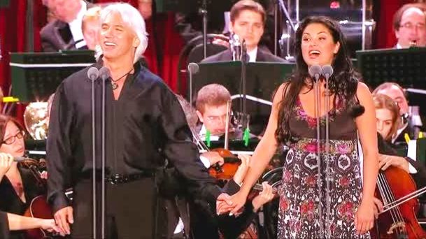 Дмитрий Хворостовский и Анна Нетребко. Очи черные, Подмосковные вечера. #Музыка смотреть онлайн