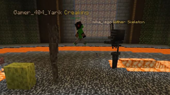 Моего друга уб*л ВИЗЕР на столбах в майнкрафт!!!