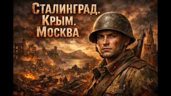 Аудиокнига полностью. Попаданцы. «Сталинград. Крым. Москва» Книга 1 из 3