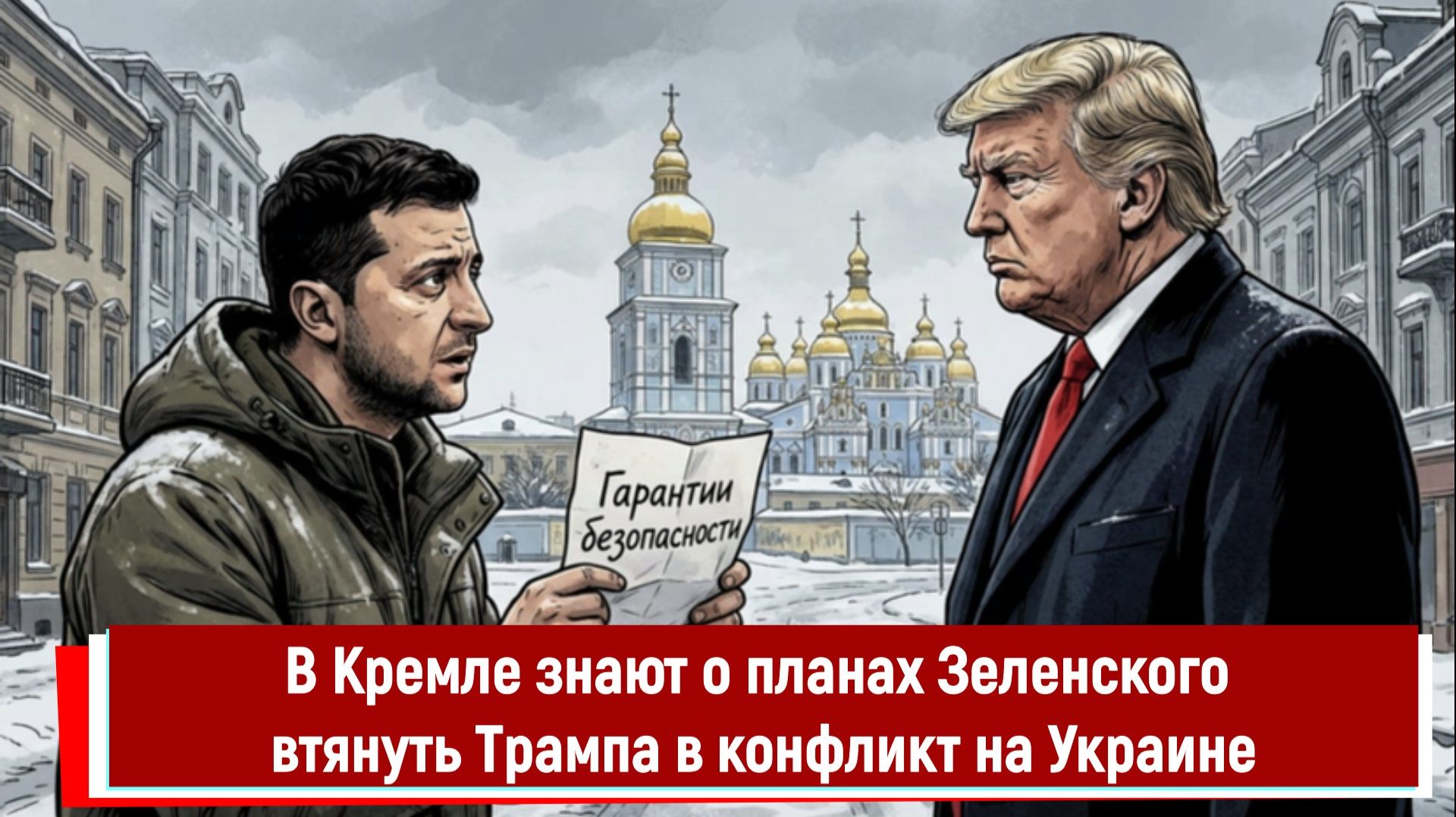 В Кремле знают о планах Зеленского втянуть Трампа в конфликт на Украине смотреть онлайн