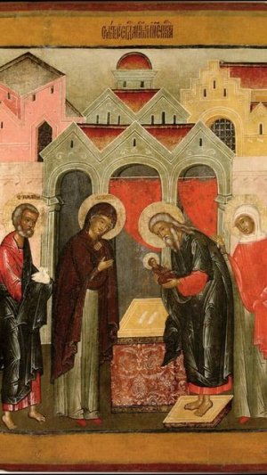 15 февраля - СРЕТЕНИЕ ГОСПОДА БОГА И СПАСА НАШЕГО ИИСУСА ХРИСТА.