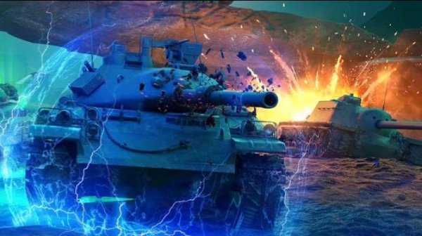 играем в TANKS BLITZ (BIG BOSS)