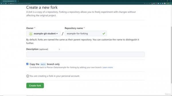 42. Forking on GitHub