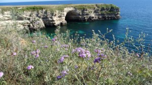 Крымское путешествие. Морские гроты Малого Атлеша.