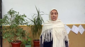 Стихотворение в  номинации “Художественное слово» на аварском   языке