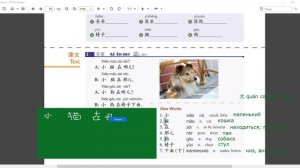 HSK1 урок 9 текст 1: "Где кошечка? Там. Где собачка? Под стулом"