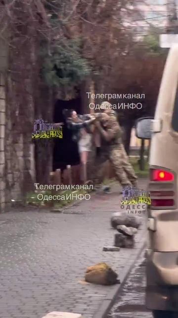 ТЦКашники кошмарят одесситов.